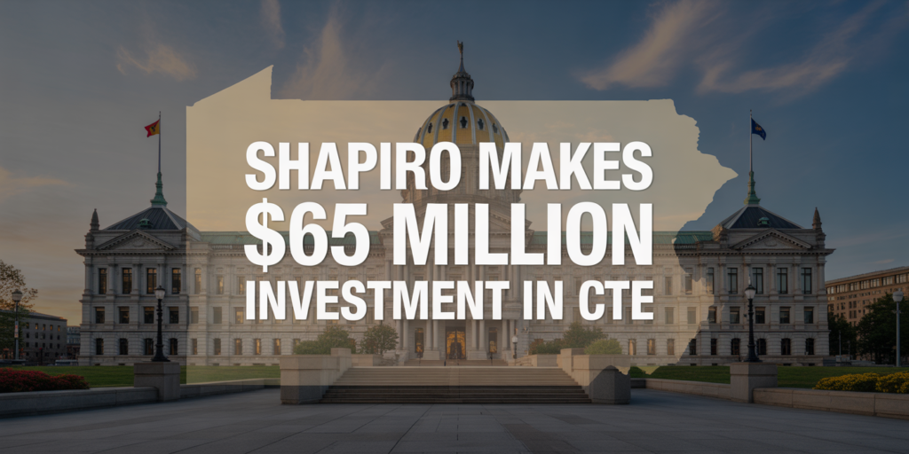 Shapiro Administration $65 Million CTE Investment - Pennsylvania state capitol