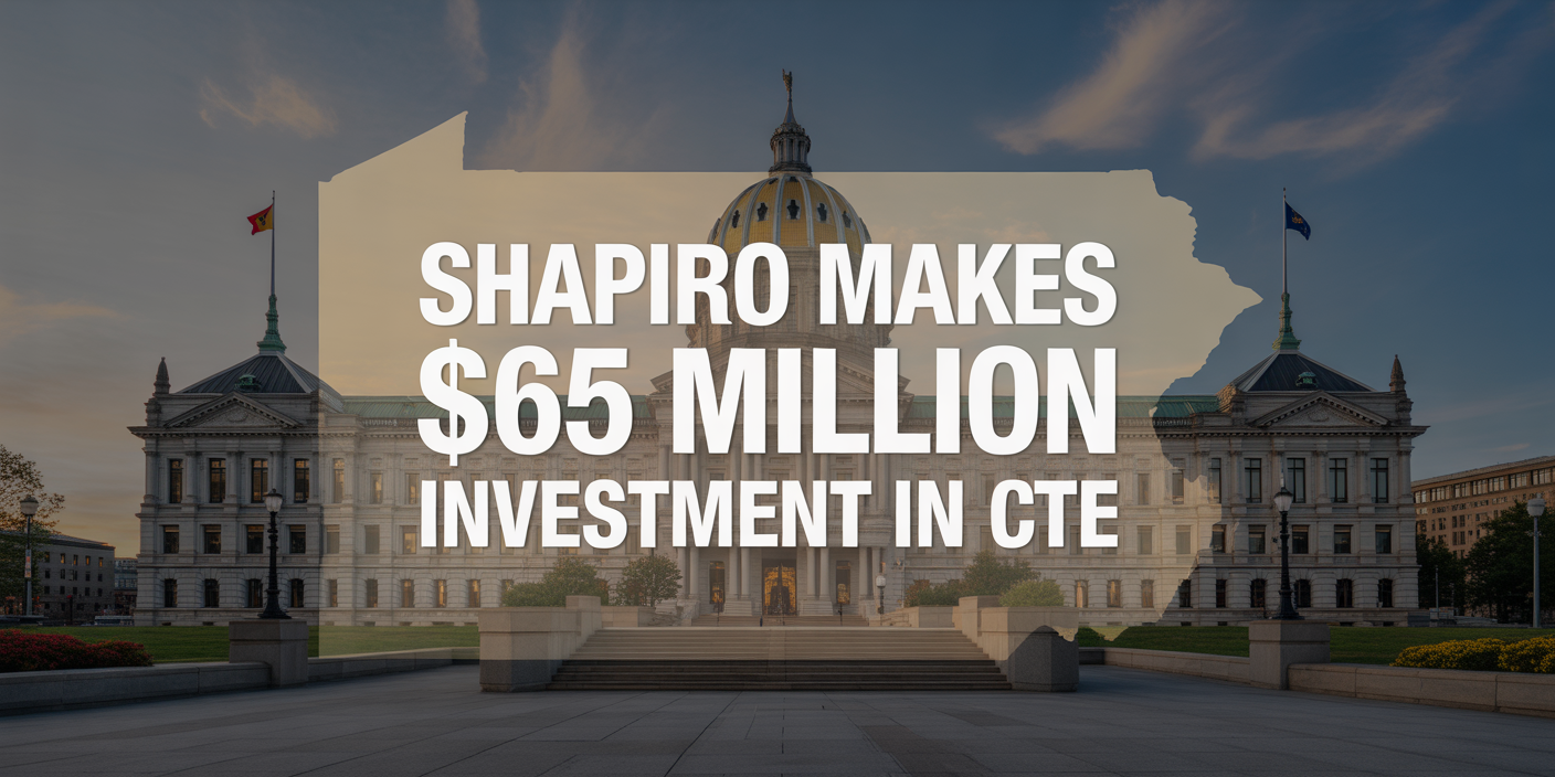 Shapiro Administration $65 Million CTE Investment - Pennsylvania state capitol