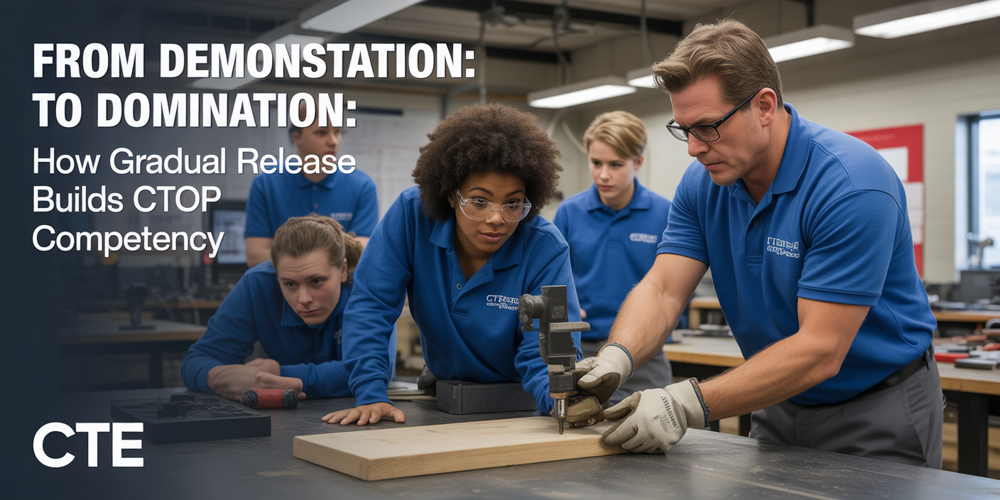 From Demonstration to Domination: How Gradual Release Builds CTE Shop Competency