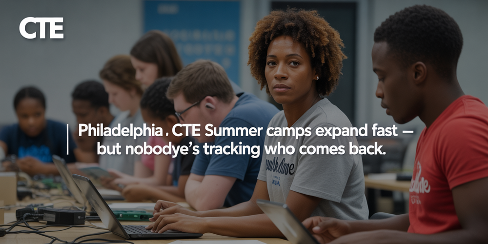 Philadelphia CTE Summer Camps Expand Fast — But Nobody’s Tracking Who Comes Back