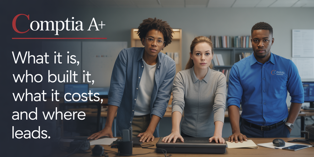CompTIA A+: What It Is, Who Built It, What It Costs, and Where It Leads