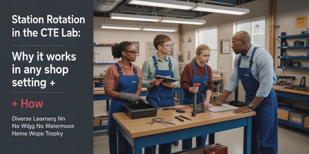 Station Rotation in the CTE Lab: Why It Works in Any Shop Setting + How