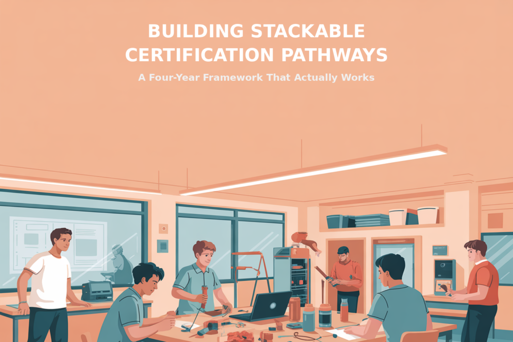 Building Stackable Certification Pathways: A Four-Year Framework That Actually Works